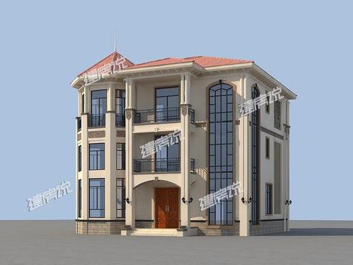 花60萬建的豪宅，在村里只能算是普通家庭，在村里還排不上名次。