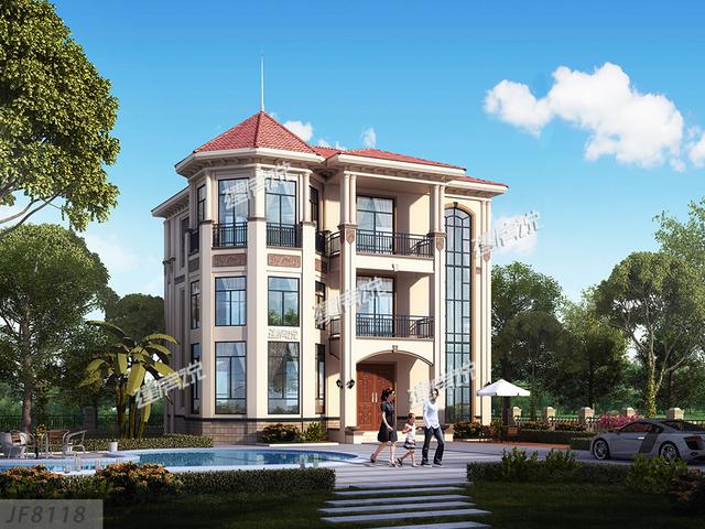 花60萬建的豪宅，在村里只能算是普通家庭，在村里還排不上名次。