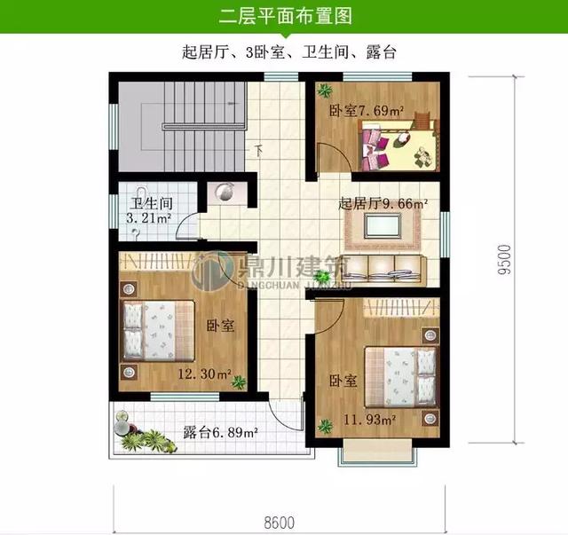 精選農(nóng)村9款經(jīng)典別墅戶型，第一款、第九款都是共堂屋雙拼別墅，包你喜歡！