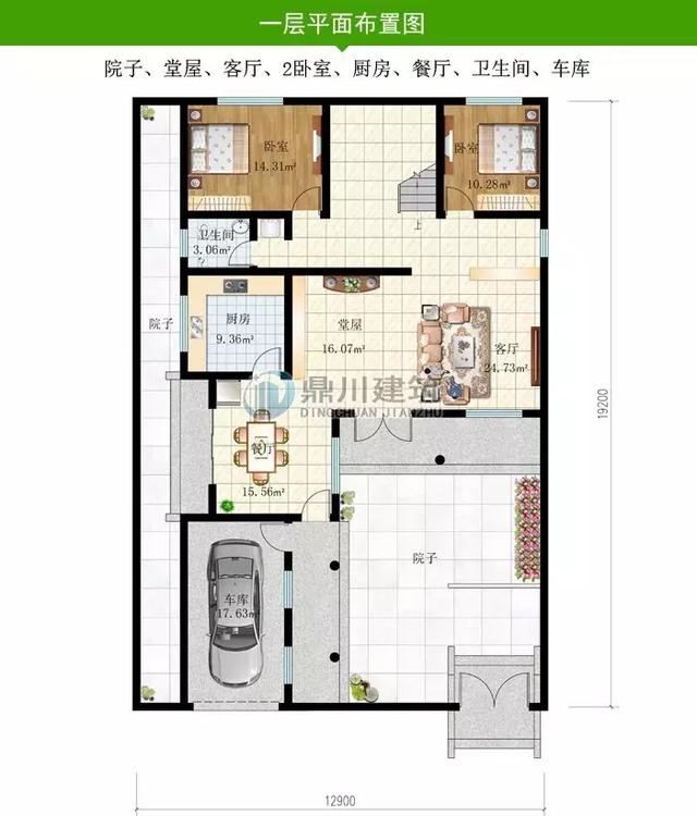 精選農(nóng)村9款經(jīng)典別墅戶型，第一款、第九款都是共堂屋雙拼別墅，包你喜歡！