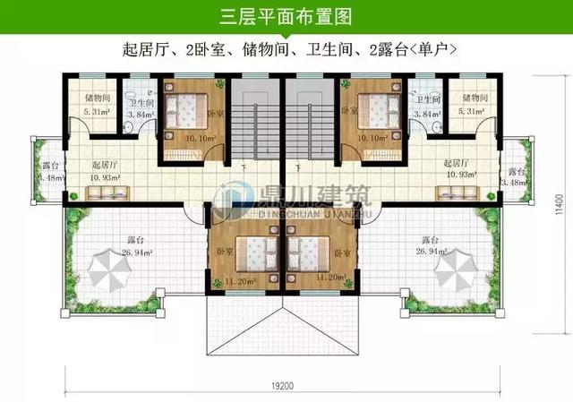 精選農(nóng)村9款經(jīng)典別墅戶型，第一款、第九款都是共堂屋雙拼別墅，包你喜歡！