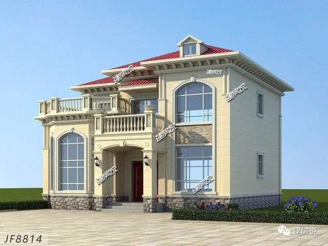 花33萬(wàn)建了棟漂亮二層歐式別墅，外觀清新靚麗，室內(nèi)布局贊，四方八鄰繞路來(lái)參觀