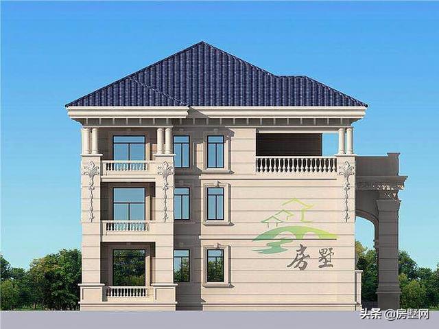 農(nóng)村三層歐式別墅設(shè)計圖，滿屏的華貴氣息，適合所有人的戶型，建造的效果比效果圖還要漂亮。