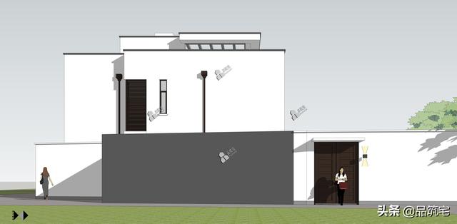 二層現(xiàn)代風(fēng)格別墅，既舒適實(shí)用又簡潔耐看，全村第一棟，引領(lǐng)別墅新潮流！