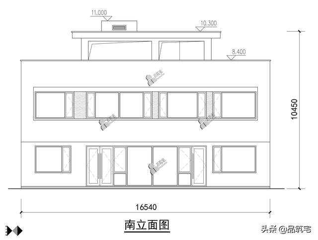 二層現(xiàn)代風(fēng)格別墅，既舒適實(shí)用又簡潔耐看，全村第一棟，引領(lǐng)別墅新潮流！