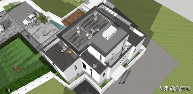 二層現(xiàn)代風(fēng)格別墅，既舒適實(shí)用又簡潔耐看，全村第一棟，引領(lǐng)別墅新潮流！