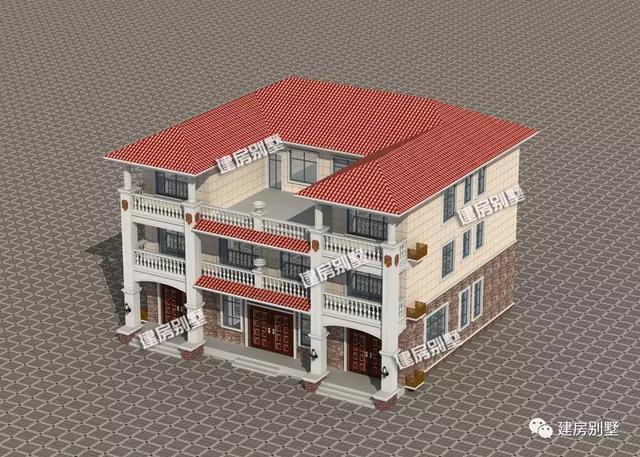 共堂屋設計的三層雙拼別墅戶型，滿足您的需求。