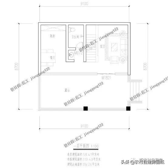 8套10米進(jìn)深左右的農(nóng)村別墅設(shè)計(jì)圖，無論選二層還是三層的，人人看了都羨慕。