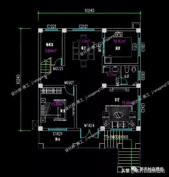 8套10米進(jìn)深左右的農(nóng)村別墅設(shè)計(jì)圖，無論選二層還是三層的，人人看了都羨慕。