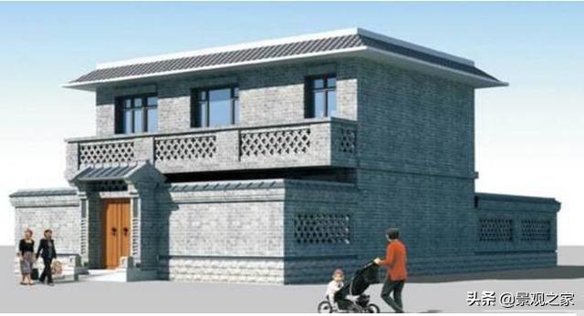 帶前后院的二層農(nóng)村自建房，兩種不同建造風(fēng)格，你喜歡哪套呢？