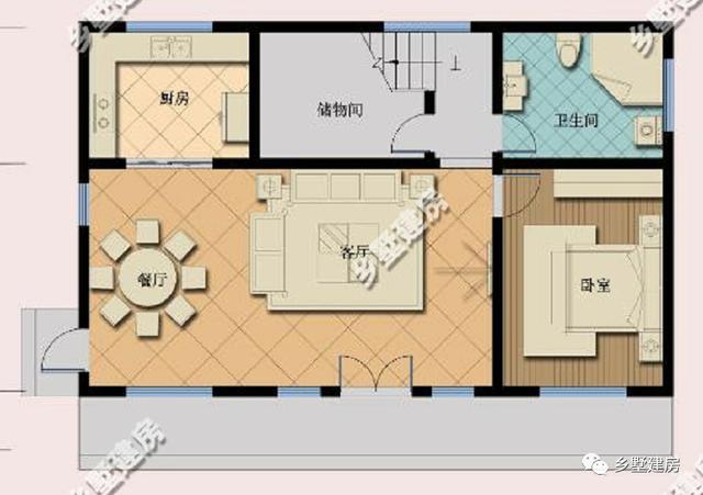 花20萬左右建新中式徽派農(nóng)村二層小別墅，給父母養(yǎng)老最合適不過了！