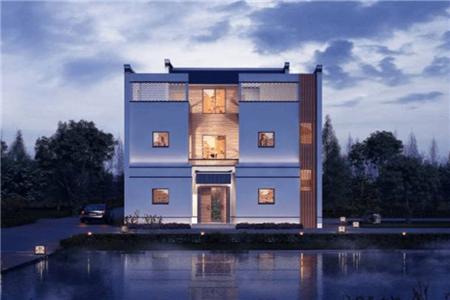 二層徽派農(nóng)村別墅設(shè)計圖，帶你領(lǐng)略江南水鄉(xiāng)！