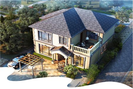 農(nóng)村二層歐式自建房，高端上檔次，你一定會(huì)喜歡。