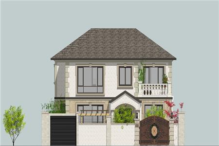 農(nóng)村二層歐式自建房，高端上檔次，你一定會(huì)喜歡。