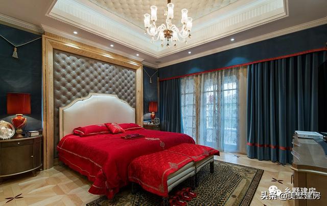 經(jīng)典歐式二層別墅設(shè)計(jì)圖，外形獨(dú)特，造型美觀，農(nóng)村生活想低調(diào)都不行！