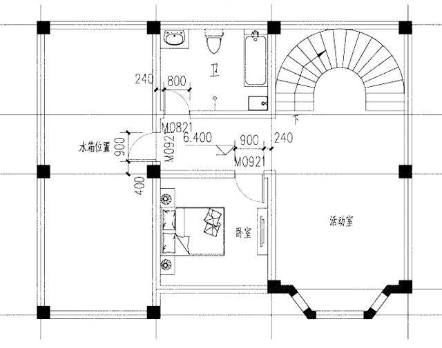 帶閣樓的農(nóng)村二層別墅設(shè)計(jì)圖，一層二層都有，你喜歡哪一款呢？