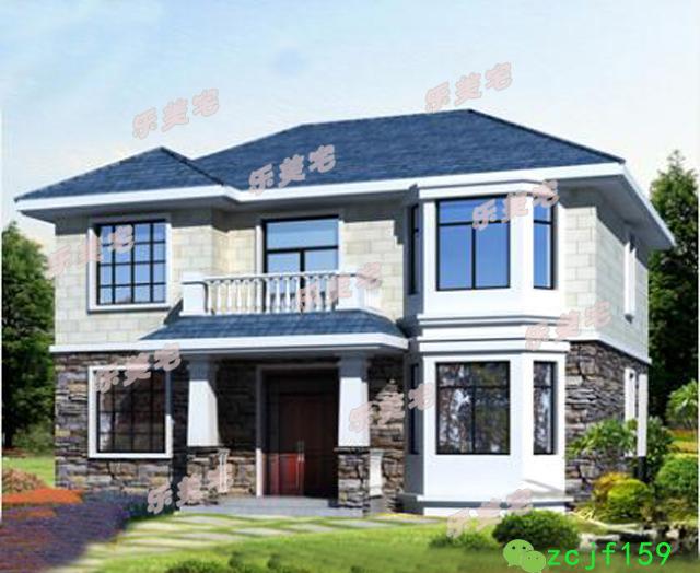 帶閣樓的農(nóng)村二層別墅設(shè)計(jì)圖，一層二層都有，你喜歡哪一款呢？