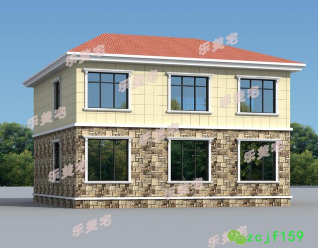 2024新款二層小樓設(shè)計圖，經(jīng)典耐看還實用，錯過就真的太可惜了。