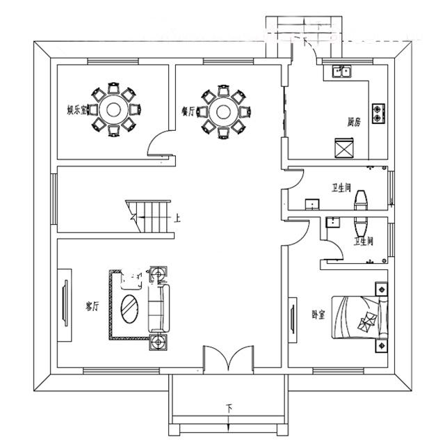 2024新款二層小樓設(shè)計圖，經(jīng)典耐看還實用，錯過就真的太可惜了。