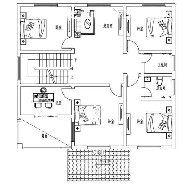 2024新款二層小樓設(shè)計圖，經(jīng)典耐看還實用，錯過就真的太可惜了。