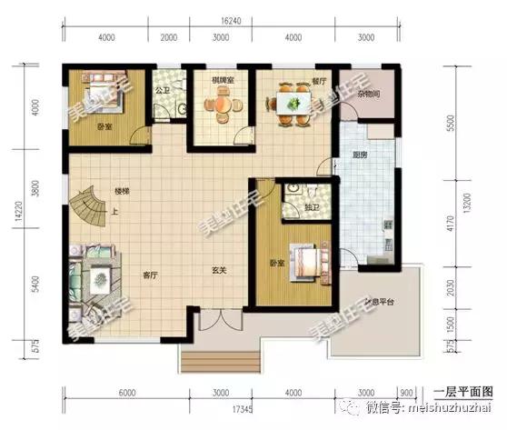 5套在農(nóng)村受歡迎的二層小樓設(shè)計(jì)圖，款款帶挑高客廳，外觀(guān)靚麗不輸豪宅
