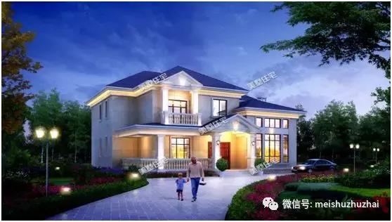 5套在農(nóng)村受歡迎的二層小樓設(shè)計(jì)圖，款款帶挑高客廳，外觀(guān)靚麗不輸豪宅