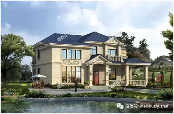 5套在農(nóng)村受歡迎的二層小樓設(shè)計(jì)圖，款款帶挑高客廳，外觀(guān)靚麗不輸豪宅