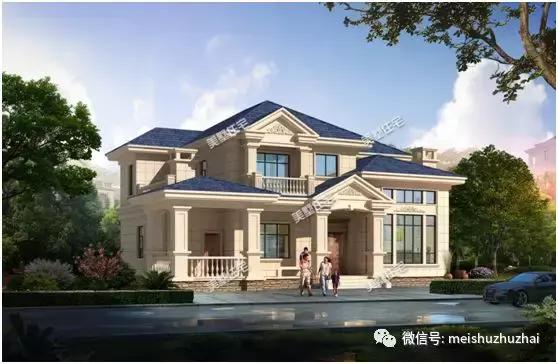 5套在農(nóng)村受歡迎的二層小樓設(shè)計(jì)圖，款款帶挑高客廳，外觀(guān)靚麗不輸豪宅