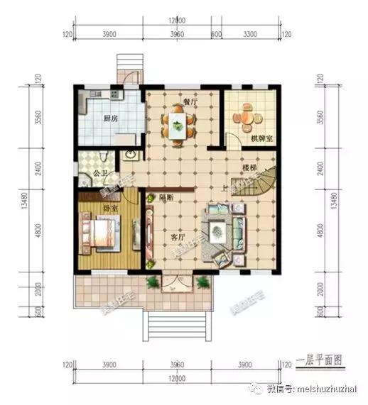 5套在農(nóng)村受歡迎的二層小樓設(shè)計(jì)圖，款款帶挑高客廳，外觀(guān)靚麗不輸豪宅