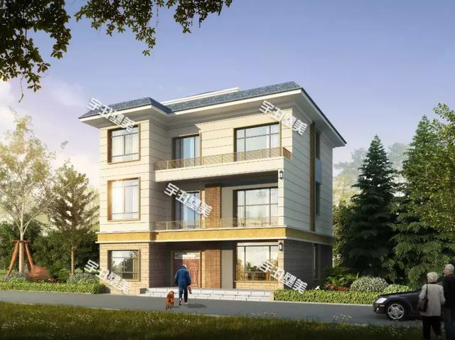 占地127平平屋頂三層別墅，內(nèi)配置10間臥室+廚房另建，享受愜意的鄉(xiāng)居生活。