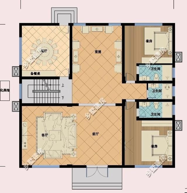 經(jīng)典中式三層別墅自建房，外觀古樸秀麗,村里人都羨慕