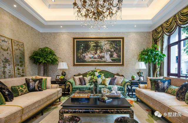 帶地下室的農(nóng)村二層歐式小樓設(shè)計(jì)圖，奢華大氣，受村民一致熱捧！