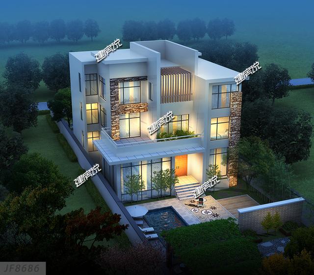 在村里建一棟現(xiàn)代風(fēng)別墅，人人都夸你有錢(qián)！