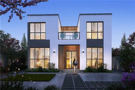 2024新穎二層現代簡約風別墅，建在農村最合適不過了