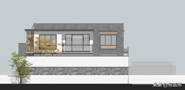 150平二層簡約現(xiàn)代別墅，外觀精致大氣，在北京30萬就能蓋成。