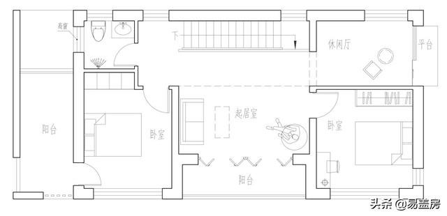 150平二層簡約現(xiàn)代別墅，外觀精致大氣，在北京30萬就能蓋成。