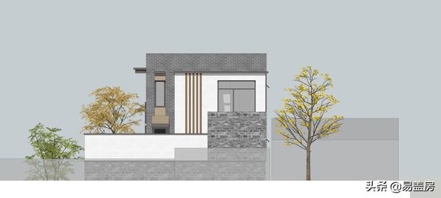 150平二層簡約現(xiàn)代別墅，外觀精致大氣，在北京30萬就能蓋成。