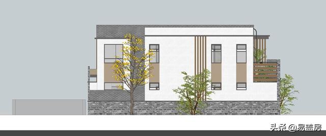 150平二層簡約現(xiàn)代別墅，外觀精致大氣，在北京30萬就能蓋成。