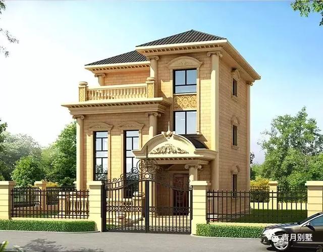 占地96平三層小別墅設計圖，精致漂亮，有一所這樣的房子，絕不愿在城里買房。