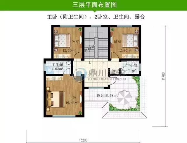 8套新穎帶露臺(tái)的別墅設(shè)計(jì)圖，外觀和布局來(lái)看都很滿(mǎn)足農(nóng)村的生活需求