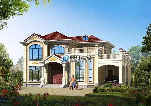 8套新穎帶露臺(tái)的別墅設(shè)計(jì)圖，外觀和布局來(lái)看都很滿(mǎn)足農(nóng)村的生活需求