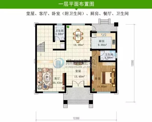 8套新穎帶露臺(tái)的別墅設(shè)計(jì)圖，外觀和布局來(lái)看都很滿(mǎn)足農(nóng)村的生活需求