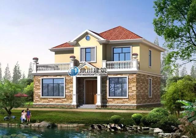 8套新穎帶露臺(tái)的別墅設(shè)計(jì)圖，外觀和布局來(lái)看都很滿(mǎn)足農(nóng)村的生活需求