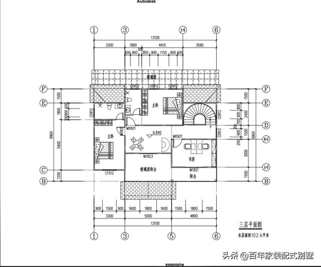 三層輕鋼別墅設(shè)計(jì)圖，30天建成讓左鄰右舍羨慕不已。