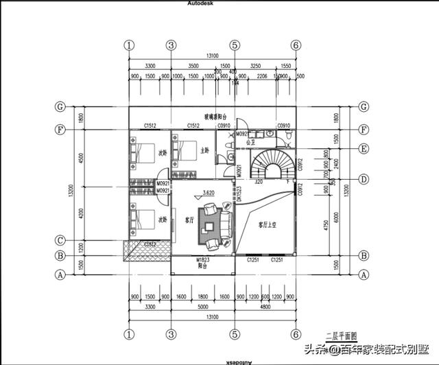 三層輕鋼別墅設(shè)計(jì)圖，30天建成讓左鄰右舍羨慕不已。