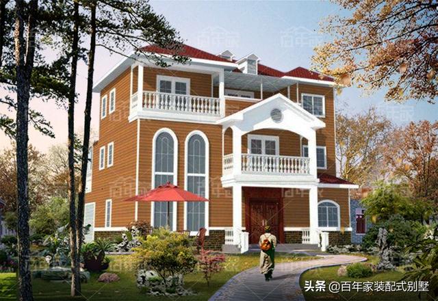 三層輕鋼別墅設(shè)計(jì)圖，30天建成讓左鄰右舍羨慕不已。