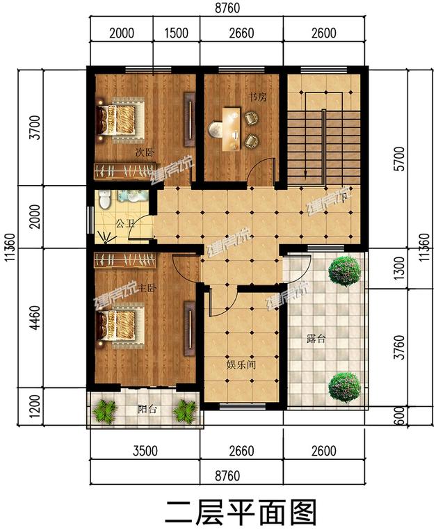 30萬(wàn)建二層小別墅，田園風(fēng)十足，建棟在老家，肯定面子足。
