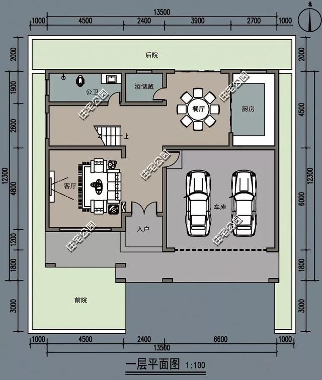 精選5款現(xiàn)代風(fēng)別墅設(shè)計(jì)圖，簡(jiǎn)約時(shí)尚，年輕人都搶著在村里建。