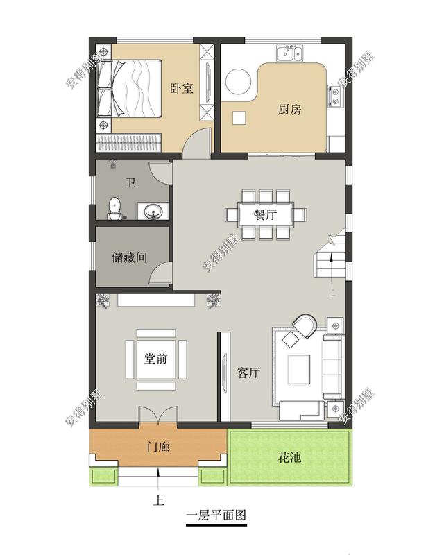 二層現(xiàn)代中式小別墅，外觀耐看大方，造價(jià)實(shí)惠，很適合農(nóng)村自建。