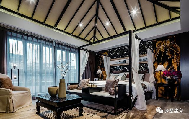 宅基地大的地方建四合院最合適不過了，住著最愜意！